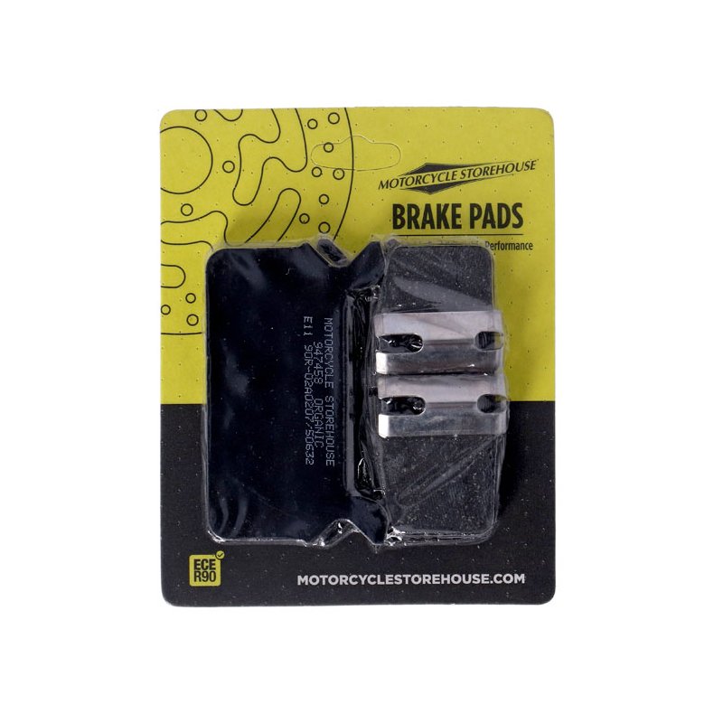 MCS, BRAKE PADS REAR. ORGANIC Rear: 86-99 FLT