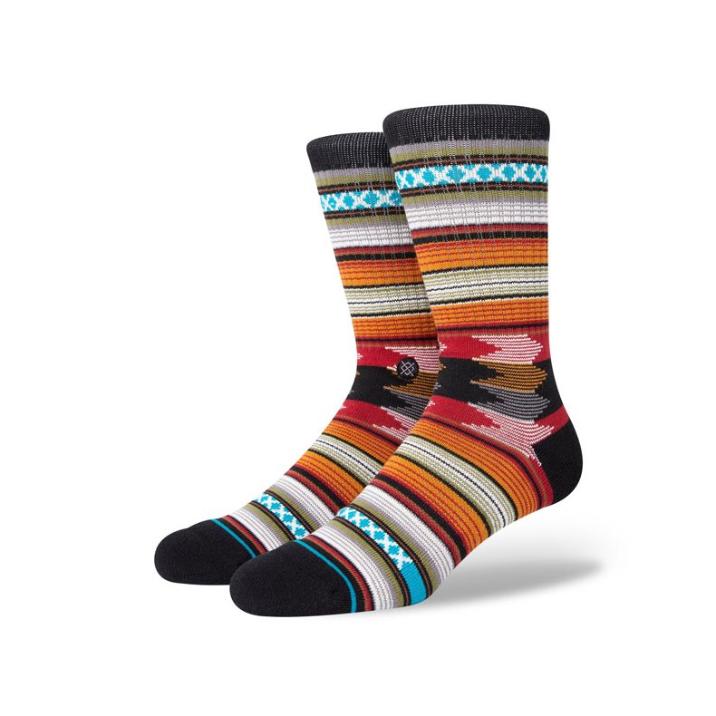 STANCE BARON SOCKS BLACK