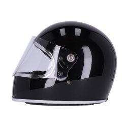 ROEG CHASE HELMET GLOSS BLACK CE-certified 