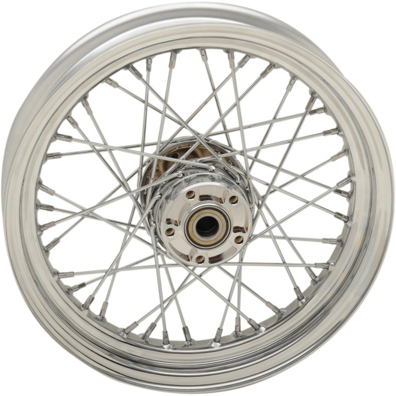 3.00 X 16 REAR WHEEL 40 SPOKES CHROME 08-20 xl 