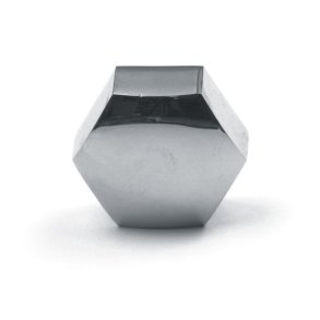 STEM NUT, FLAT CROWN ACORN CHROME;