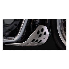 C-RACER, SCRAMBLER ENGINE GUARD. SILVER 