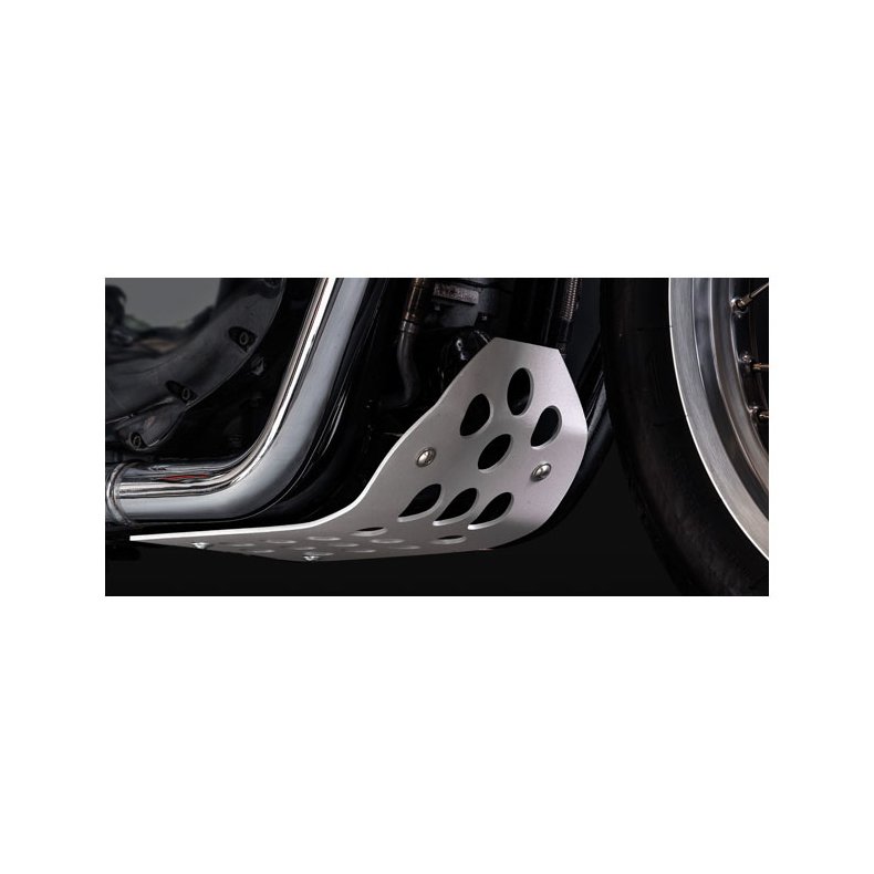 C-RACER, SCRAMBLER ENGINE GUARD. SILVER 