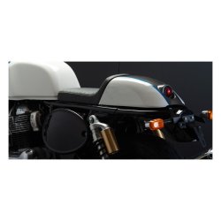 C-RACER, SIDE NUMBER PLATES. MATTE BLACK 