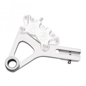 PM 4 PISTON CALIPER BRACKET 08-17 DYNA