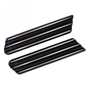 COVINGTONS ALU BAG DELETE PLATES Fits: > 93-13 FLT/Touring (with hard bags)(NU)