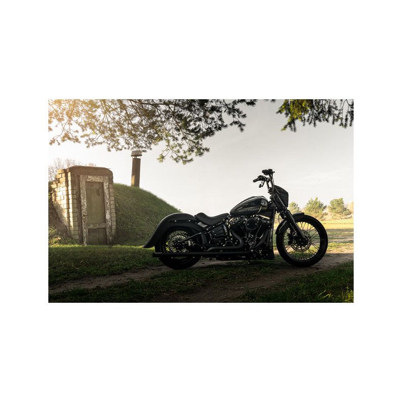 KILLER CUSTOM, 4" STRETCHED REAR FENDER WITH CLASSIC TIP