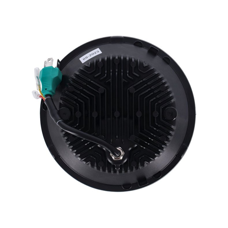 7" LED parabol med pos. lys