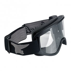 BILTWELL MOTO 2.0 GOGGLES SCRIPT BLACK