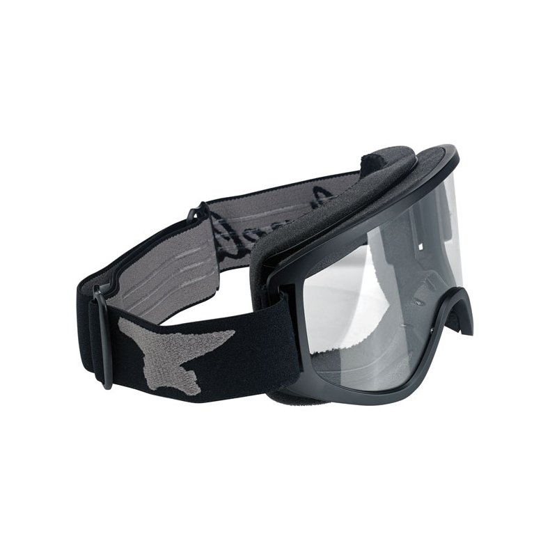 BILTWELL MOTO 2.0 GOGGLES SCRIPT BLACK