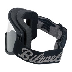 BILTWELL MOTO 2.0 GOGGLES SCRIPT BLACK