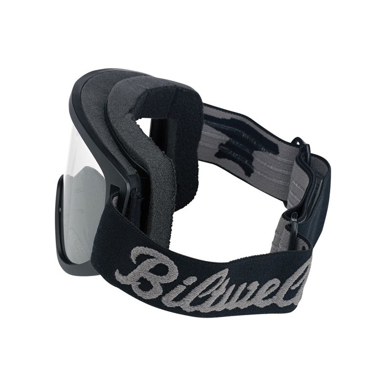 BILTWELL MOTO 2.0 GOGGLES SCRIPT BLACK