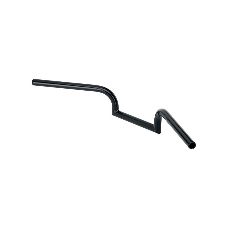 BILTWELL MUSTACHE HANDLEBAR BLACK, TUV APPR. 1"