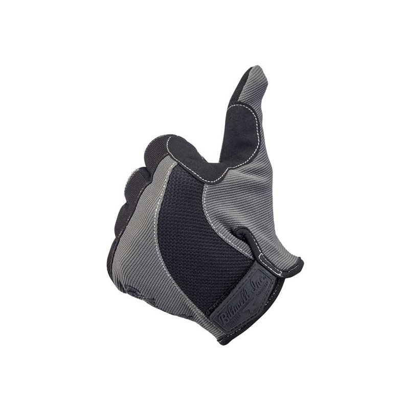 BILTWELL MOTO GLOVES GREY/BLACK