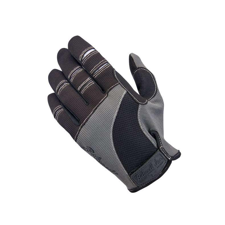 BILTWELL MOTO GLOVES GREY/BLACK