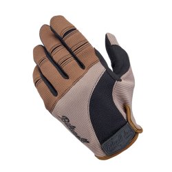 BILTWELL MOTO GLOVES COYOTE/BLACK 