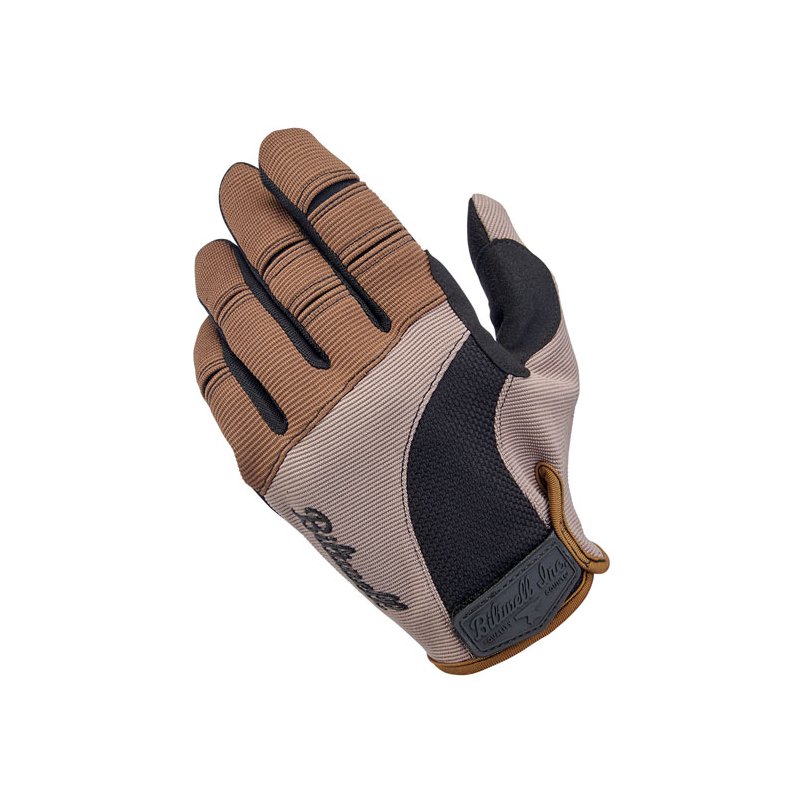 BILTWELL MOTO GLOVES COYOTE/BLACK 