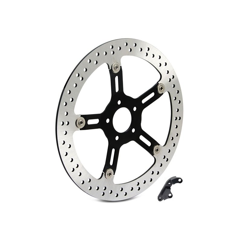 NESS BIG BRAKE FLOATING ROTOR KIT 14" 08-13 FLT, FLHX, FLHR