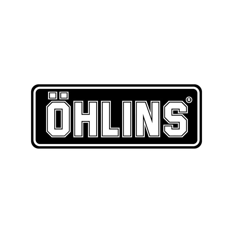 HLINS, STICKER "HLINS" WHITE/BLACK