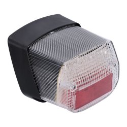 LED TAILLIGHT. CLEAR LENS/RED REFLECTOR E-marked lens  Fits: > BMW: R1100 GS, R1100 R/GS, R1150 R