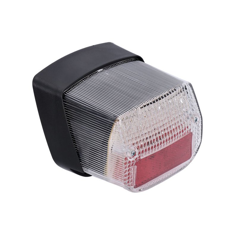 LED TAILLIGHT. CLEAR LENS/RED REFLECTOR E-marked lens  Fits: > BMW: R1100 GS, R1100 R/GS, R1150 R