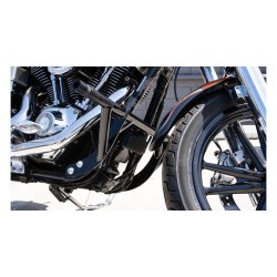 BURLY BRAND, BRAWLER CRASH BAR KIT DYNA. BLACK 