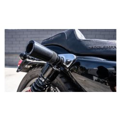 BURLY BRAND, BRAWLER CRASH BAR KIT XL SPORTSTER. BLACK 
