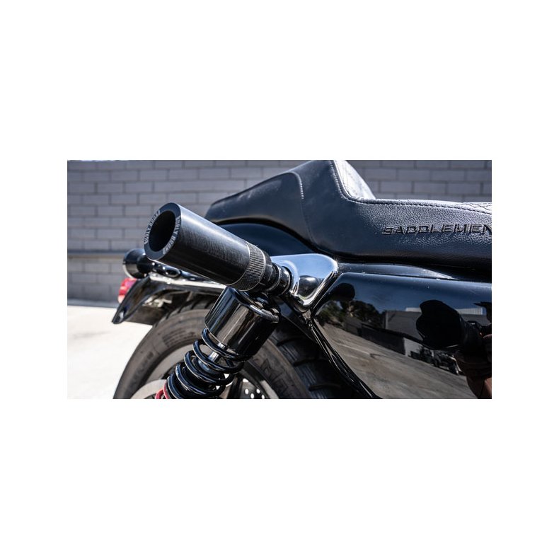 BURLY BRAND, BRAWLER CRASH BAR KIT XL SPORTSTER. BLACK 