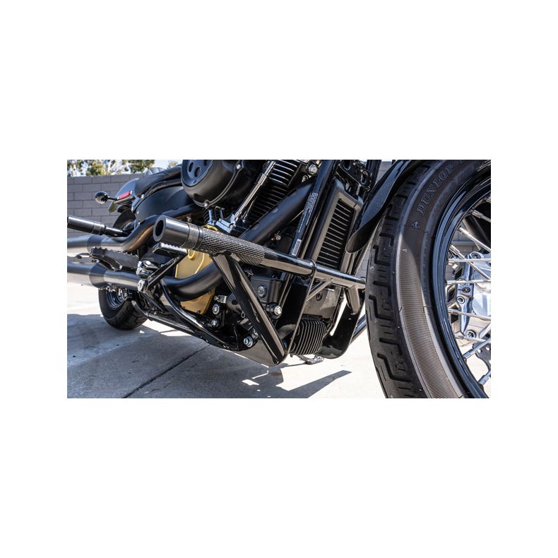 BURLY BRAND, BRAWLER CRASH BAR KIT M8 SOFTAIL. 