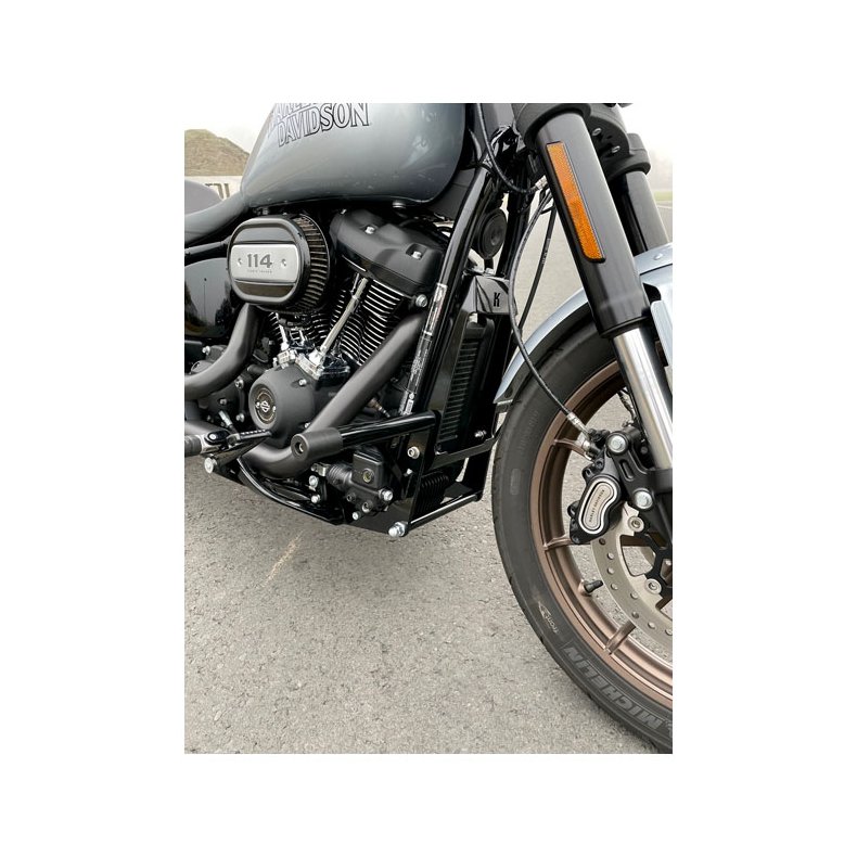 KODLIN, CLUB STYLE M8 ENGINE GUARD. BLACK.