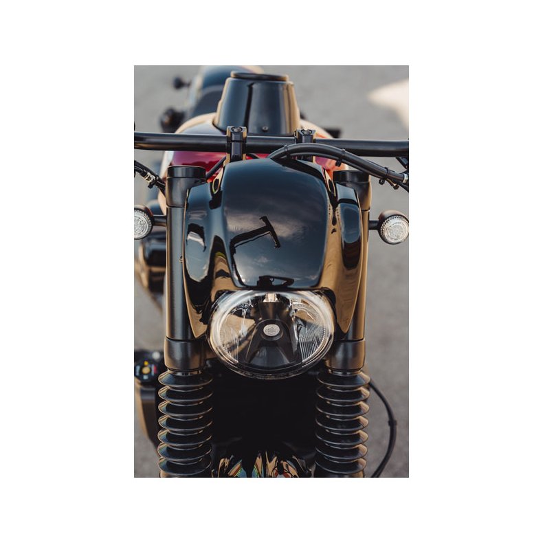 CULT-WERK, UPPER FORK TUBE COVERS.  Nighster.