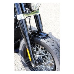 CULT-WERK, FRONT FENDER 'OLD SCHOOL'. GLOSS BLACK M8 Softail: 18-21 FLSL Slim