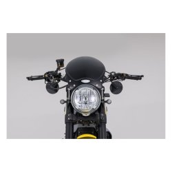 DAYTONA, CLAMP-ON ABS MIRROR. 22MM -