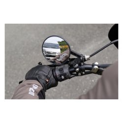 DAYTONA, CLAMP-ON ABS MIRROR. 22MM -