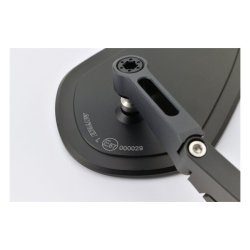 DAYTONA, CLAMP-ON FLAT D-MIRROR. NUMBER 15