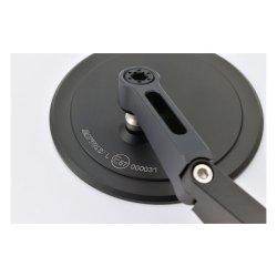 DAYTONA, CLAMP-ON FLAT D-MIRROR. NUMBER 17 