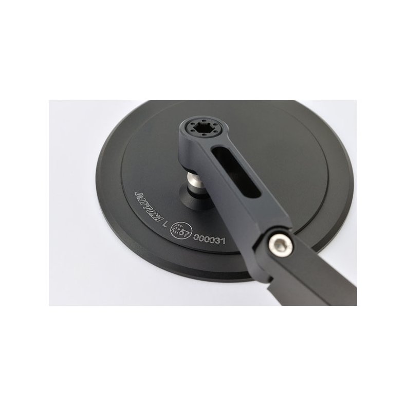 DAYTONA, CLAMP-ON FLAT D-MIRROR. NUMBER 17 