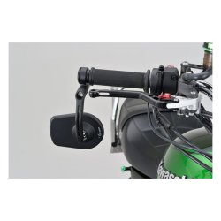 DAYTONA, BAR END D-MIRROR. NUMBER 7, LONG STEM