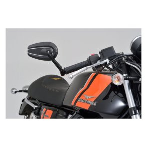 DAYTONA, BAR END D-MIRROR. NUMBER 6, LONG STEM 