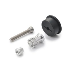 DAYTONA, BAR END MIRROR ADAPTOR SET.  1"