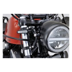 DAYTONA, DUAL AXIS ADJUSTABLE HEADLAMP BRACKET.