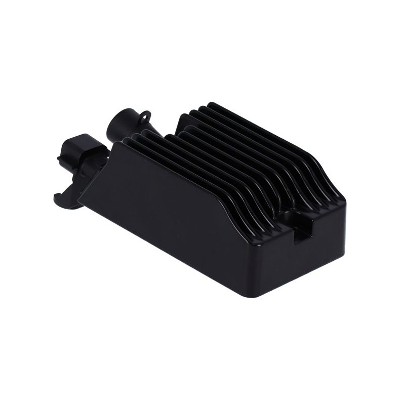 Transpo, voltage regulator/rectifier. Black OEM style reproduction. 14-22 XL