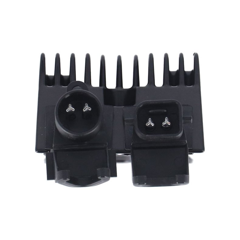 Transpo, voltage regulator/rectifier. Black OEM style reproduction. 14-22 XL