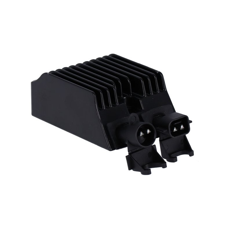 Transpo, voltage regulator/rectifier. Black OEM style reproduction. 14-22 XL