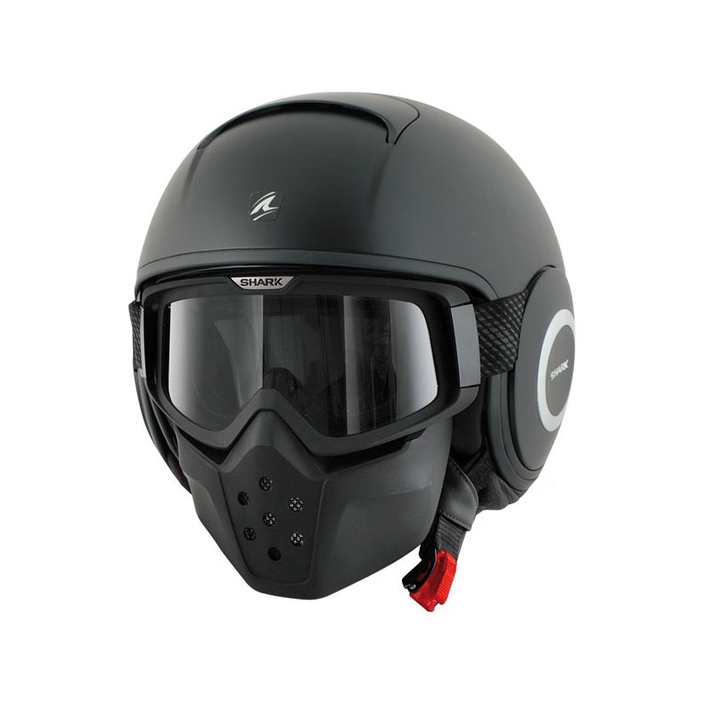 HELMET DRAK, BLANK MATTE BLACK