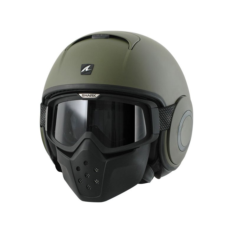 HELMET DRAK, BLANK MATTE GREEN