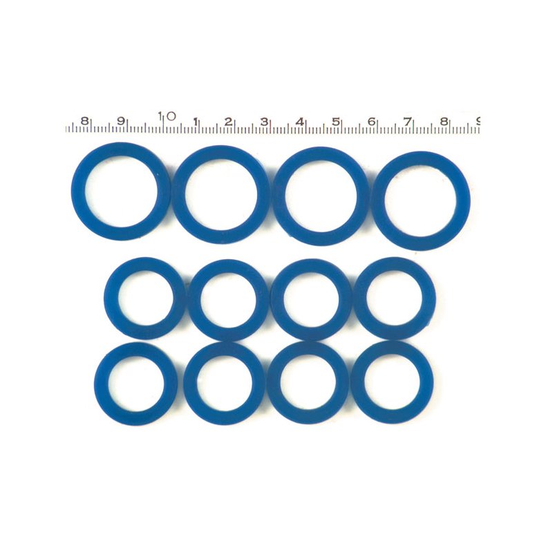 BLUE SILICONE PUSHROD SEAL KIT