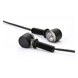 DAYTONA, MINI 2 D-LIGHT LED TURN SIGNAL SET Clear ECE approved lens. 