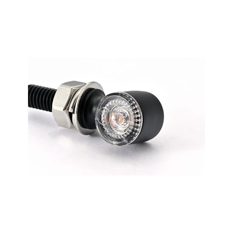 DAYTONA, MINI 2 D-LIGHT LED TURN SIGNAL SET Clear ECE approved lens. 
