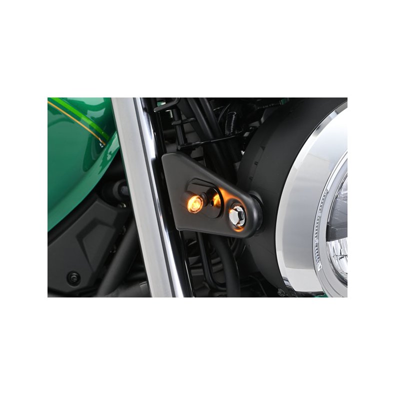 DAYTONA, MINI 2 D-LIGHT LED TURN SIGNAL SET Clear ECE approved lens. 